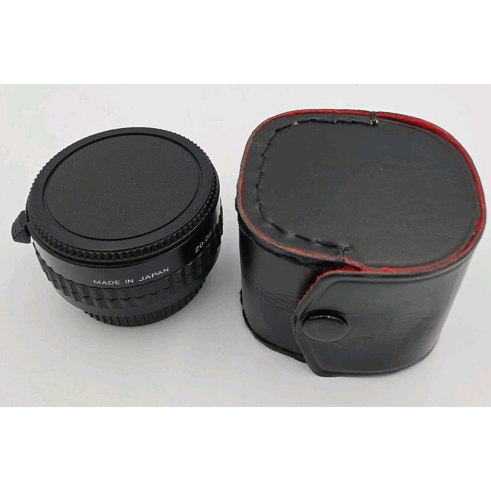 Focal MC 2X Converter for Pentax PK Made in Japan Teleconverter with Case